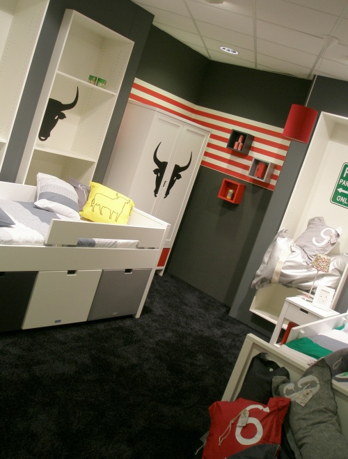 kast met stieren stierenkast