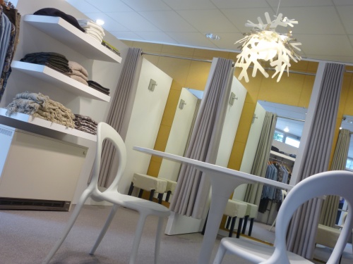 achterste deel paskamers